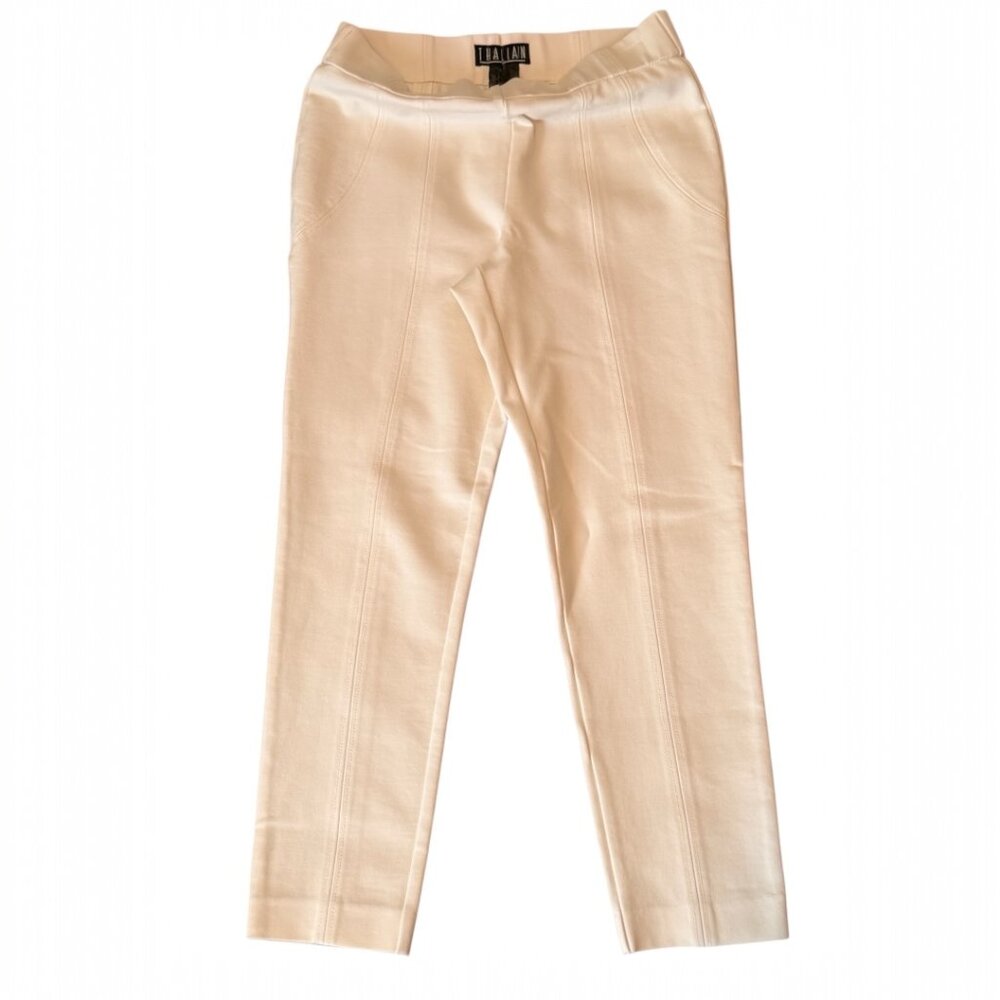 Thalian Cream Dress Pants Size Small